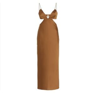 Significant Other Jacy MIDI Dress - Brown S